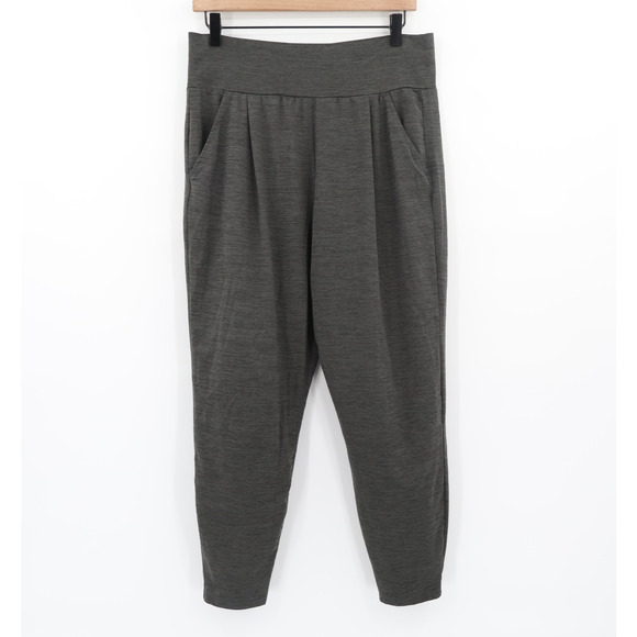 Vuori Pants - Vuori Women's Lux Harem VW427 Athleisure Casual Pants Grey Sz L